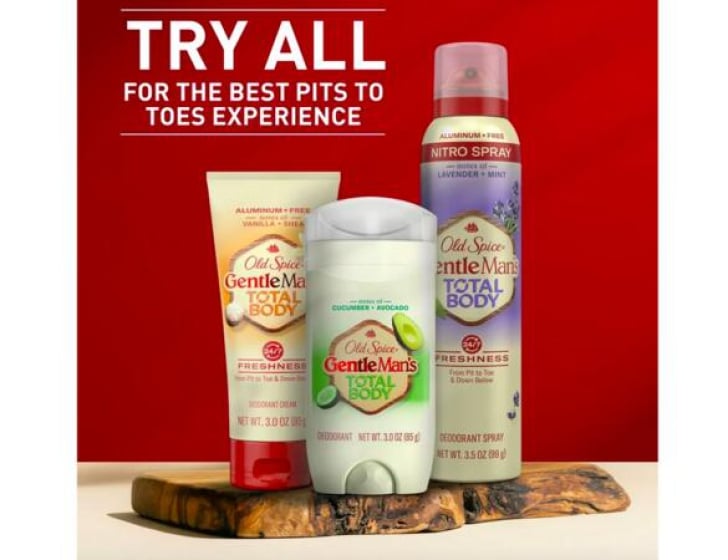 Confidence in a Can: Win Free Old Spice GentleMan's Blend Deodorant!