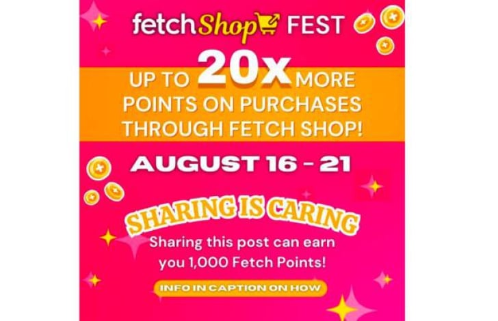 First 5,000 to Act Get 1,000 Fetch Rewards Points!