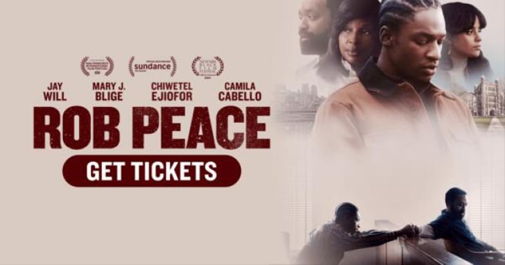 Enjoy Rob Peace on the Big Screen: 2 Free Tickets for You