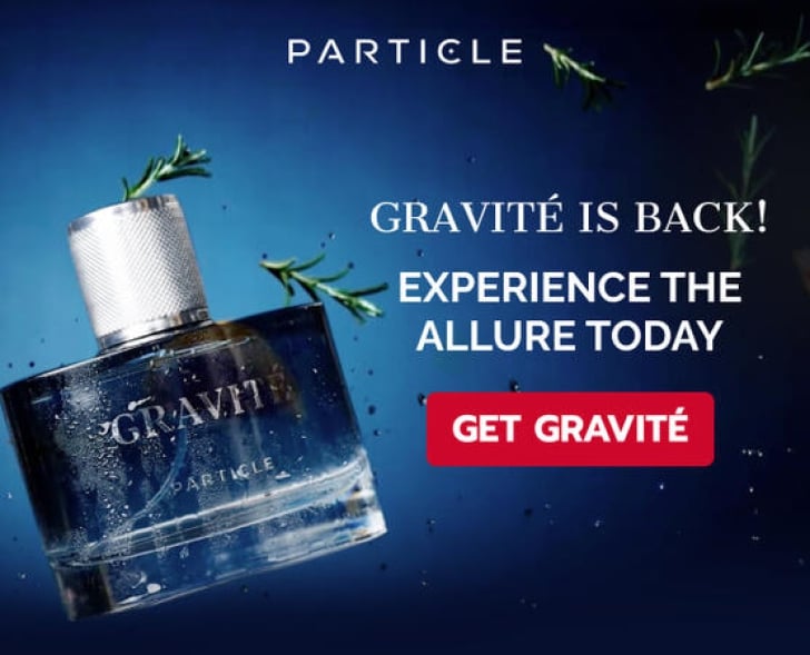 Experience Elegance: Claim Your Free Particle Gravite Fragrance Sample!