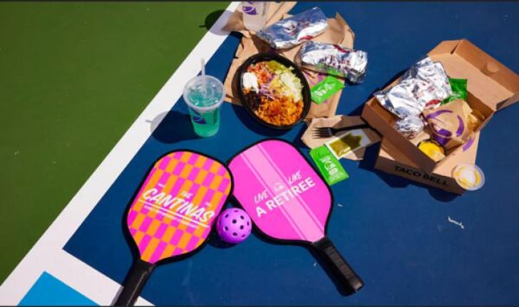 Get Your Paddle On – Free Pickleball Set for the First 200 at Taco Bell Cantinas!